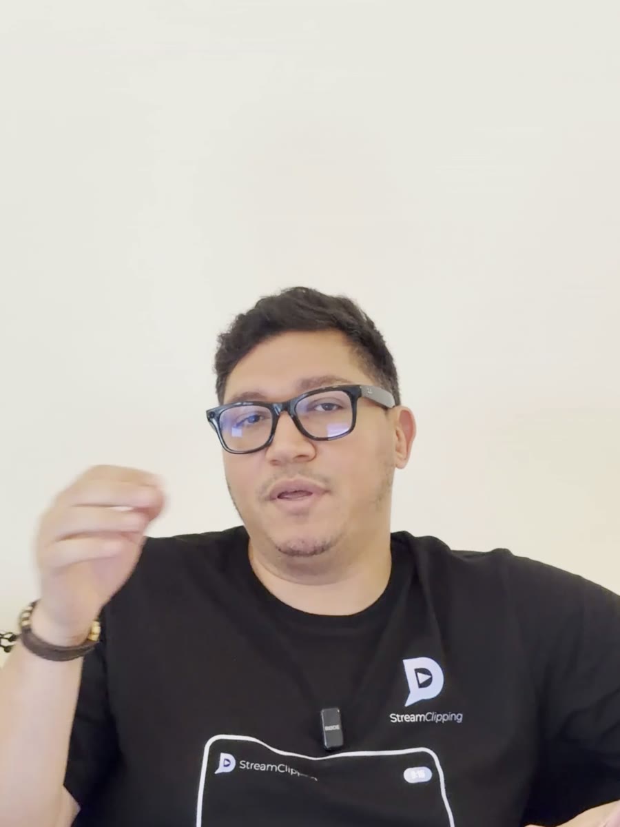 Fadi Blottiaux El Alaoui, fondateur de StreamClipping AI, pendant l'interview