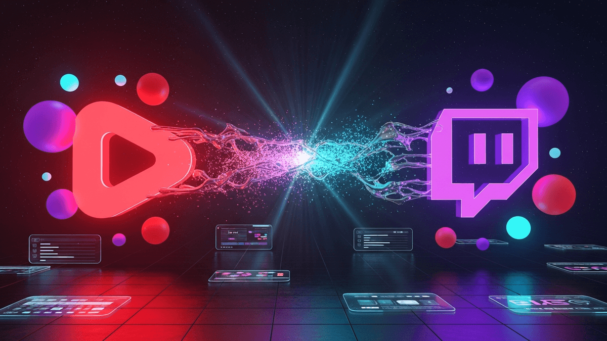 Twitch to YouTube long-form pivot, channel growth 100k subs